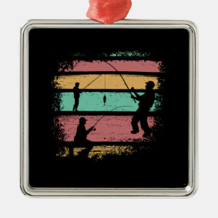 Ornamento De Metal Pesca de Vintage