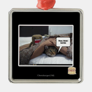 Ornamento De Metal Phew eu penso que eu o perdi