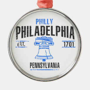 Ornamento De Metal Philadelphfia