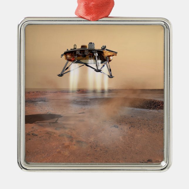 Ornamento De Metal Phoenix Mars Lander (Frente)