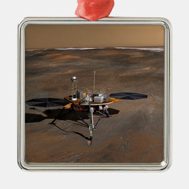 Ornamento De Metal Phoenix Mars Lander 3 (Frente)