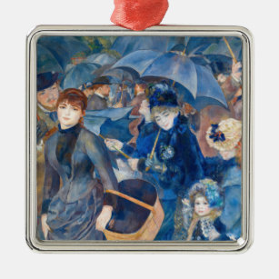 Ornamento De Metal Pierre-Auguste Renoir - Os Guarda-chuvas