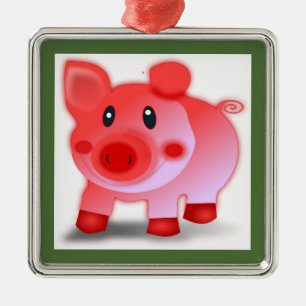 ORNAMENTO DE METAL PIGLET
