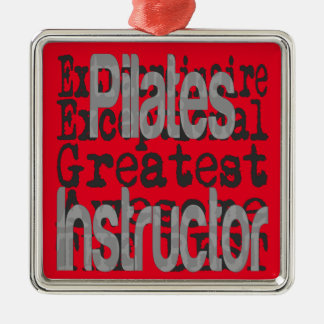 Ornamento De Metal Pilates Instrutor Extraordinaire