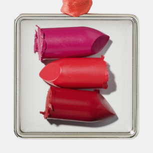 Ornamento De Metal Pilha de batom quebrado