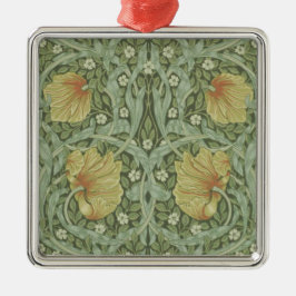 Ornamento De Metal Pimpernel Pattern (por William Morris)