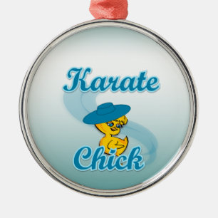 Ornamento De Metal Pintinho Karate nº 3