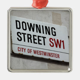 Ornamento De Metal Placa de Downing Street