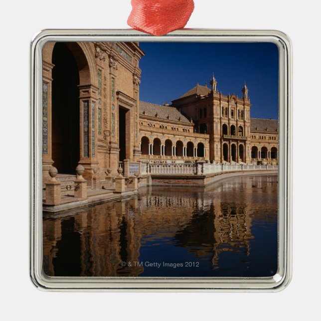 Ornamento De Metal Plaza de Espana, Sevilha, espanha (Frente)