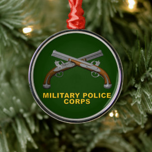 Ornamento De Metal PM - Natal da Polícia Militar