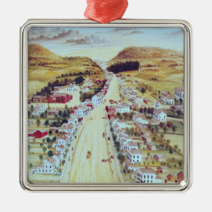 Ornamento De Metal Poestenkill, New York, c.1855