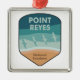Ornamento De Metal Point Reyes National Seashore California Seagulls (Frente)