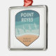 Ornamento De Metal Point Reyes National Seashore California Seagulls (Lateral)
