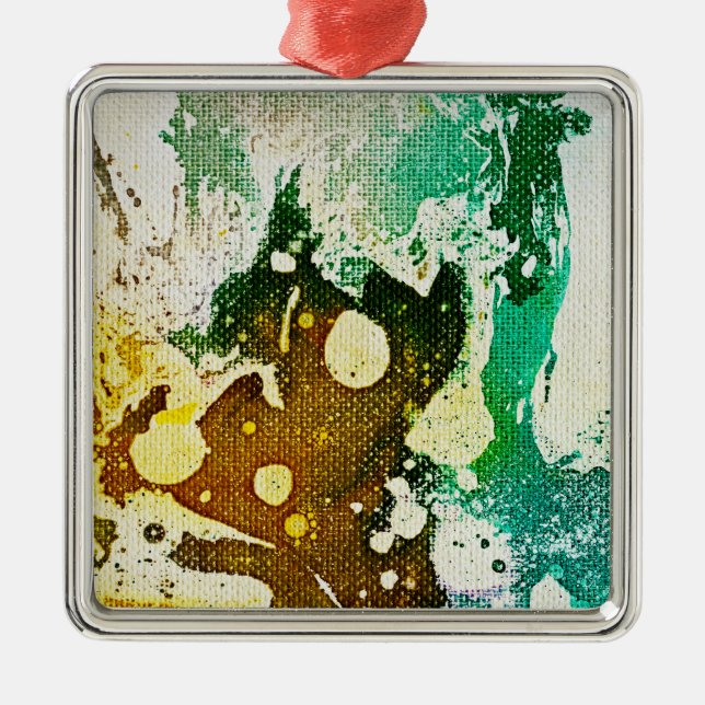 Ornamento De Metal Polocromoptico nº 5 por Michael Moffa (Frente)