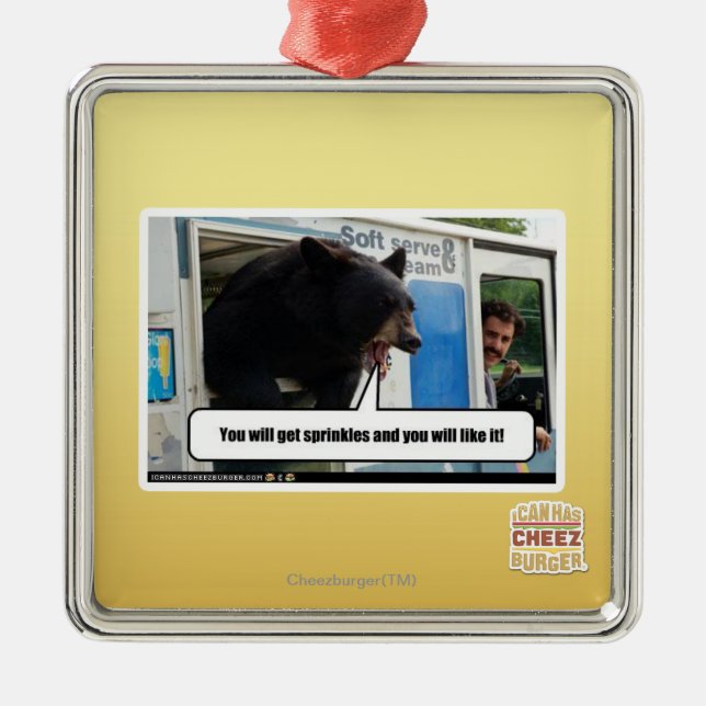 Ornamento De Metal Polvilha (Frente)