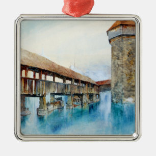 Ornamento De Metal Ponte da Capela em Luzerna (Suiça)