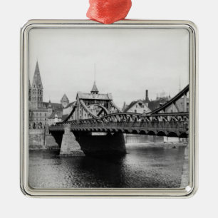 Ornamento De Metal Ponte de Weser, Brema, c.1910
