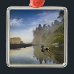 Ornamento De Metal Pôr do sol na Ruby Beach, Parque Nacional Olímpico<br><div class="desc">Pôr do sol na Ruby Beach,  Parque Nacional Olímpico,  Washington,  EUA � Raymond Klass / SuperStock.com</div>