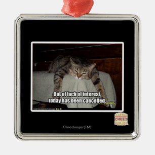 Ornamento De Metal Por falta de interesse