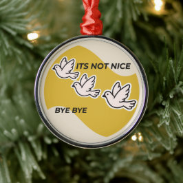 Ornamento De Metal porquinho