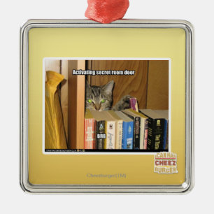 Ornamento De Metal Porta secreta de activação da sala