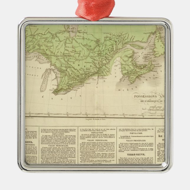 Ornamento De Metal Possessões inglesas (Frente)