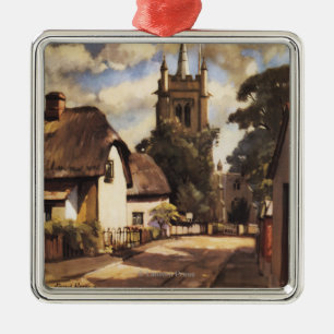 Ornamento De Metal Poster britânico das estradas de ferro da opiniã