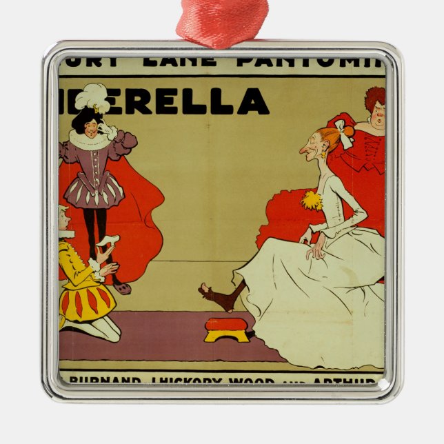 Ornamento De Metal Poster para 'Cinderella (Frente)
