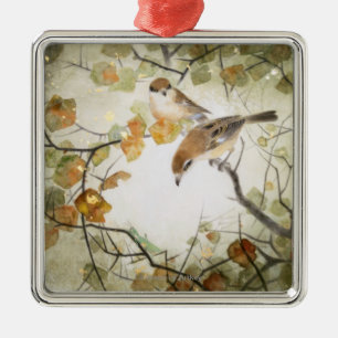 Ornamento De Metal Pouco Shrikes Criatura-Bull-dirigido