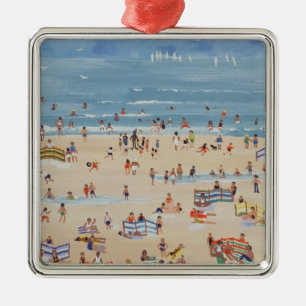 Ornamento De Metal Praia