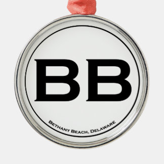 Ornamento De Metal Praia de Bethany