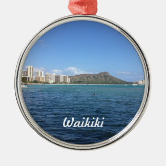 Ornamento De Metal Praia de Waikiki