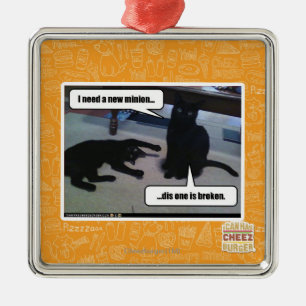 Ornamento De Metal Preciso de um novo minion