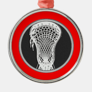 Ornamento De Metal Prêmio de Lacrosse