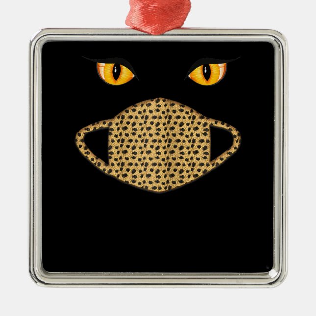 Ornamento De Metal Presente bonito de Halloween para esposa (Frente)