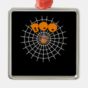 Ornamento De Metal Presente de aranha Engraçado Boo Spider Web Hall