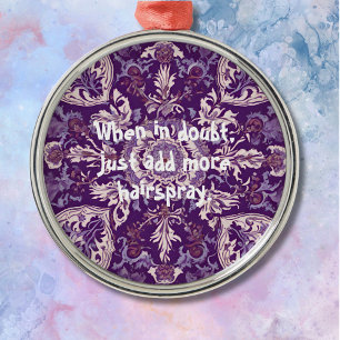 Ornamento De Metal Presentes de Natal engraçados e elegantes para cab