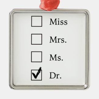 Ornamento De Metal Presentes do PhD para mulheres