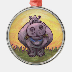 Ornamento De Metal Presentes e Acessórios de Hipopótamo