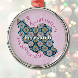 Ornamento De Metal Presentes em Massa para Igualdade de Natal Persona