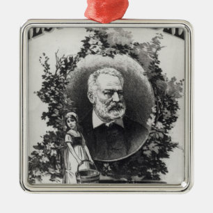 Ornamento De Metal Primeira edição de Titlepage 'de Les Miserables