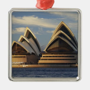 Ornamento De Metal Primeira Luz no Sydney Opera House, Sydney, Nova