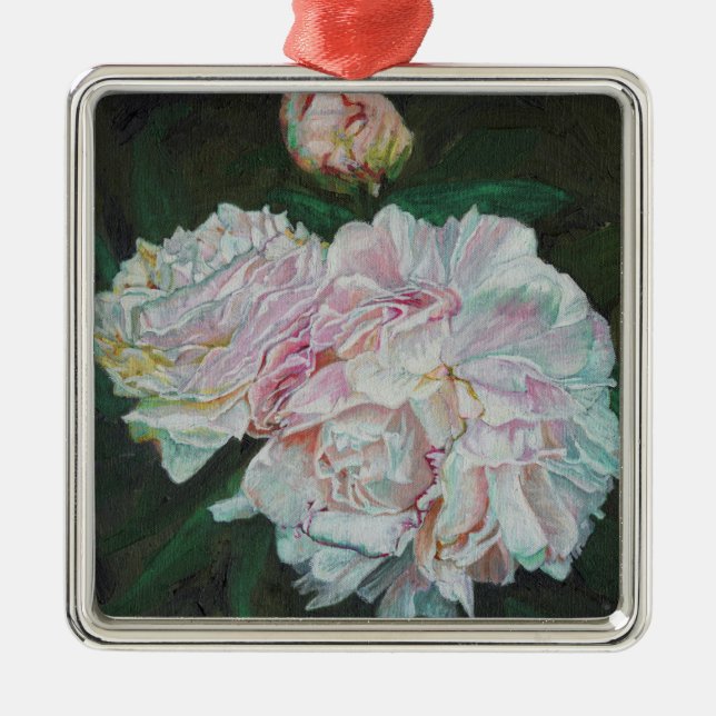 Ornamento De Metal Primeiras flores 2012 (Frente)