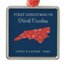 Primeiro Natal de Casal na Carolina do Norte EUA E