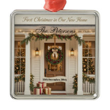 Primeiro Natal em Nossa Nova Casa Nome da Família 