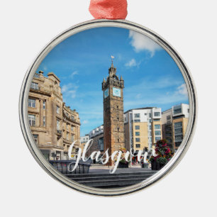 Ornamento De Metal Produto de Personalização do Glasgow