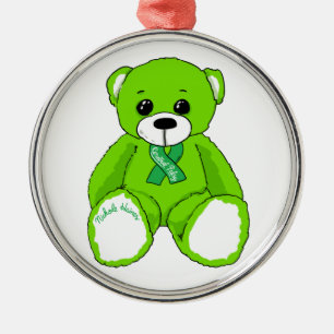 Ornamento De Metal Produtos do urso de ursinho da consciência da