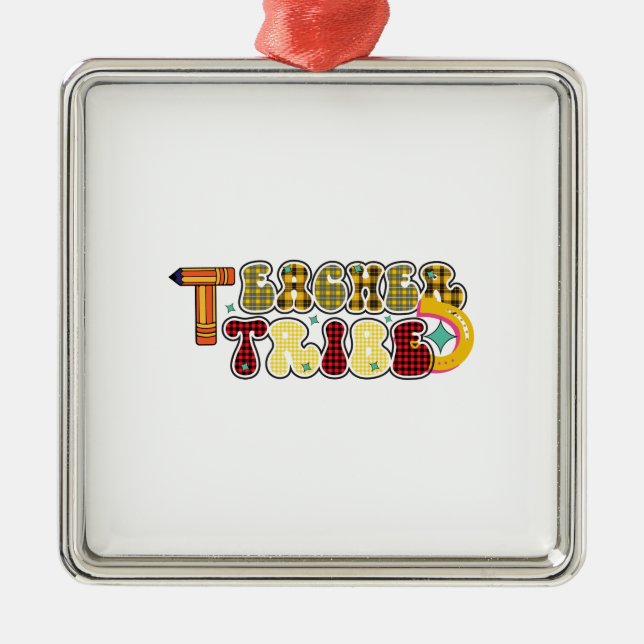 Ornamento De Metal Professor Tribe (Frente)