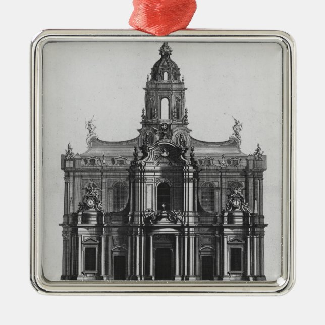 Ornamento De Metal Projeto para a igreja do Santo-Sulpice (Frente)