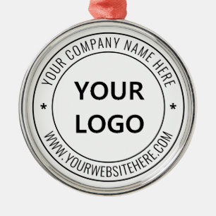 Ornamento De Metal Promocional de logotipo comercial personalizado Es